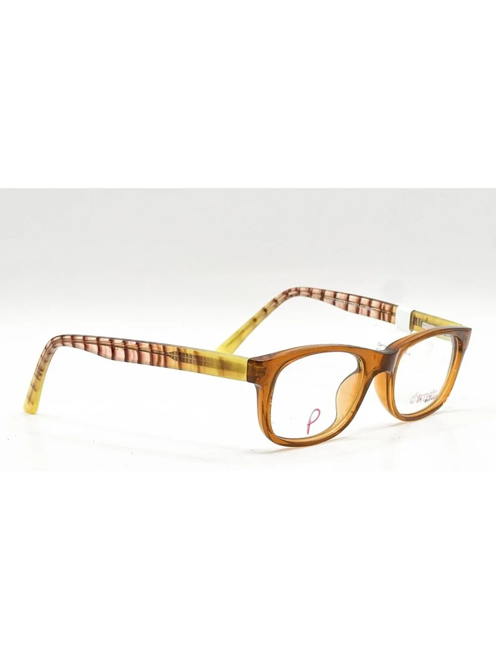 D'Amato Eyewear Dt003 Brown Authentic Eyeglasses 47-18-140